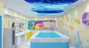 蓝海需求市场，金宝贝婴儿游泳馆得到广大消费者的认可