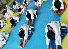 孩子长期练同一个动作，是恒心跆拳道馆加盟校区老师在偷懒吧？