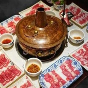 涮羊肉火锅店