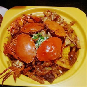 哒蟹肉蟹煲