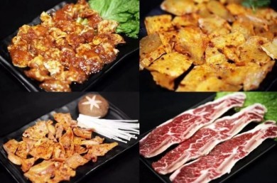 韩国诱惑海鲜自助烤肉